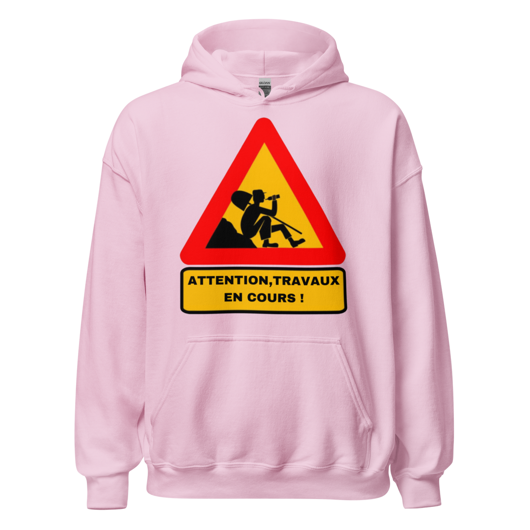SWEAT À CAPUCHE BTP CHANTIER EN COURS