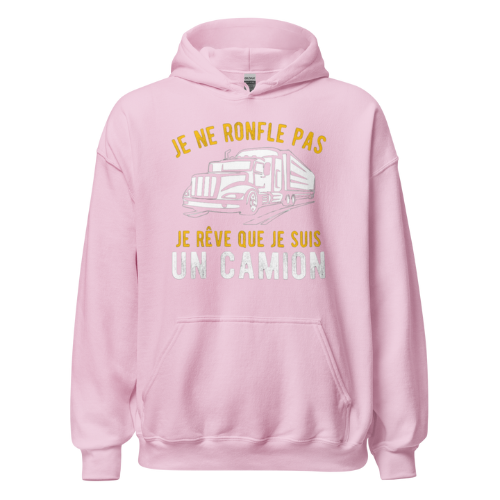 SWEAT À CAPUCHE JE RONFLE PAS