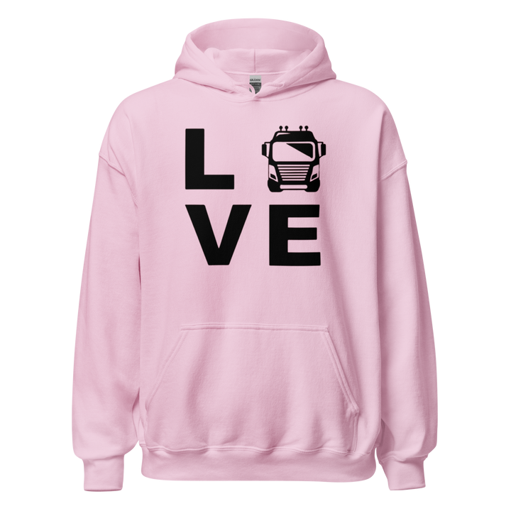 SWEAT À CAPUCHE LOVE CHAUFFEUR/ROUTIER