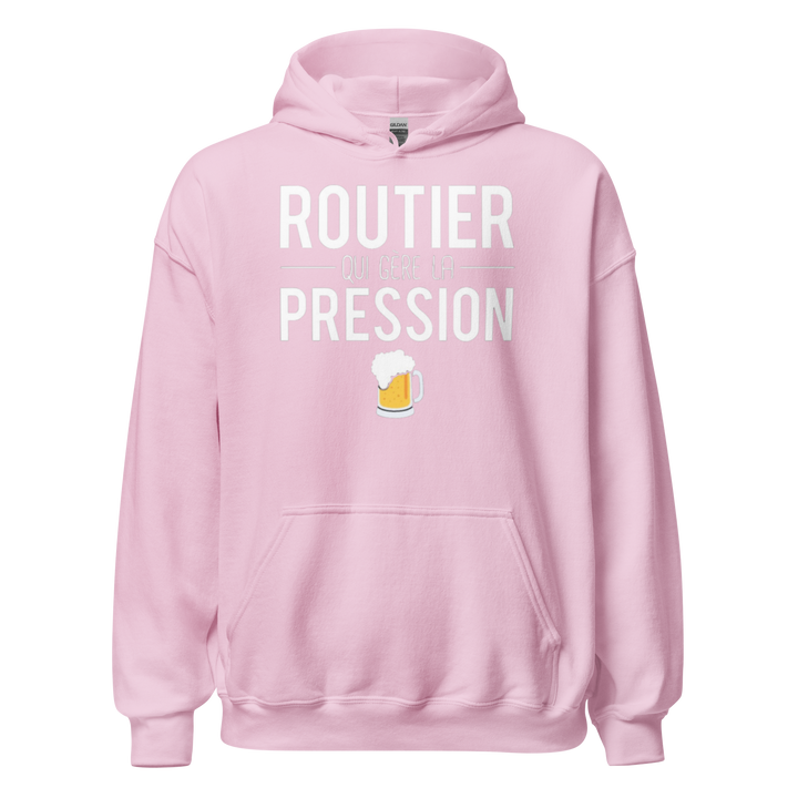 SWEAT À CAPUCHE ROUTIER SOUS PRESSION