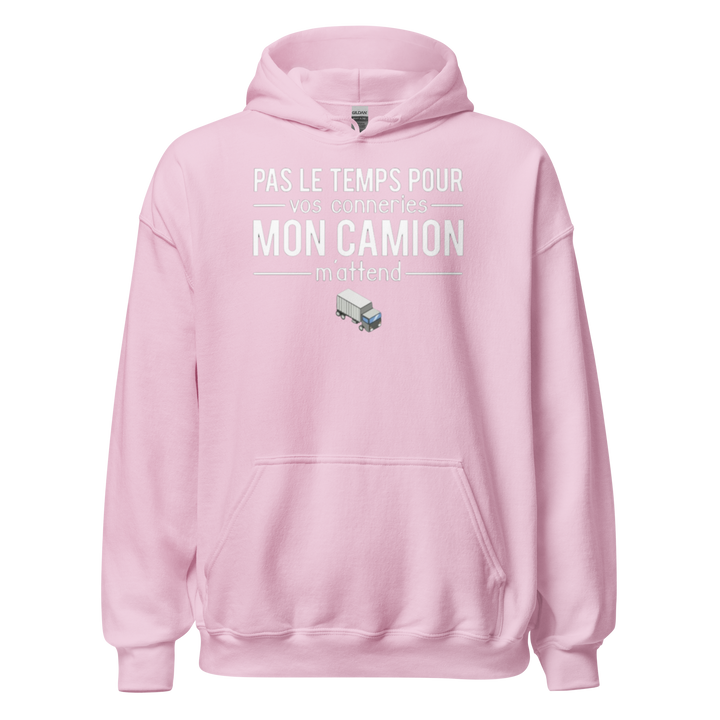 SWEAT À CAPUCHE MON CAMION M'ATTEND