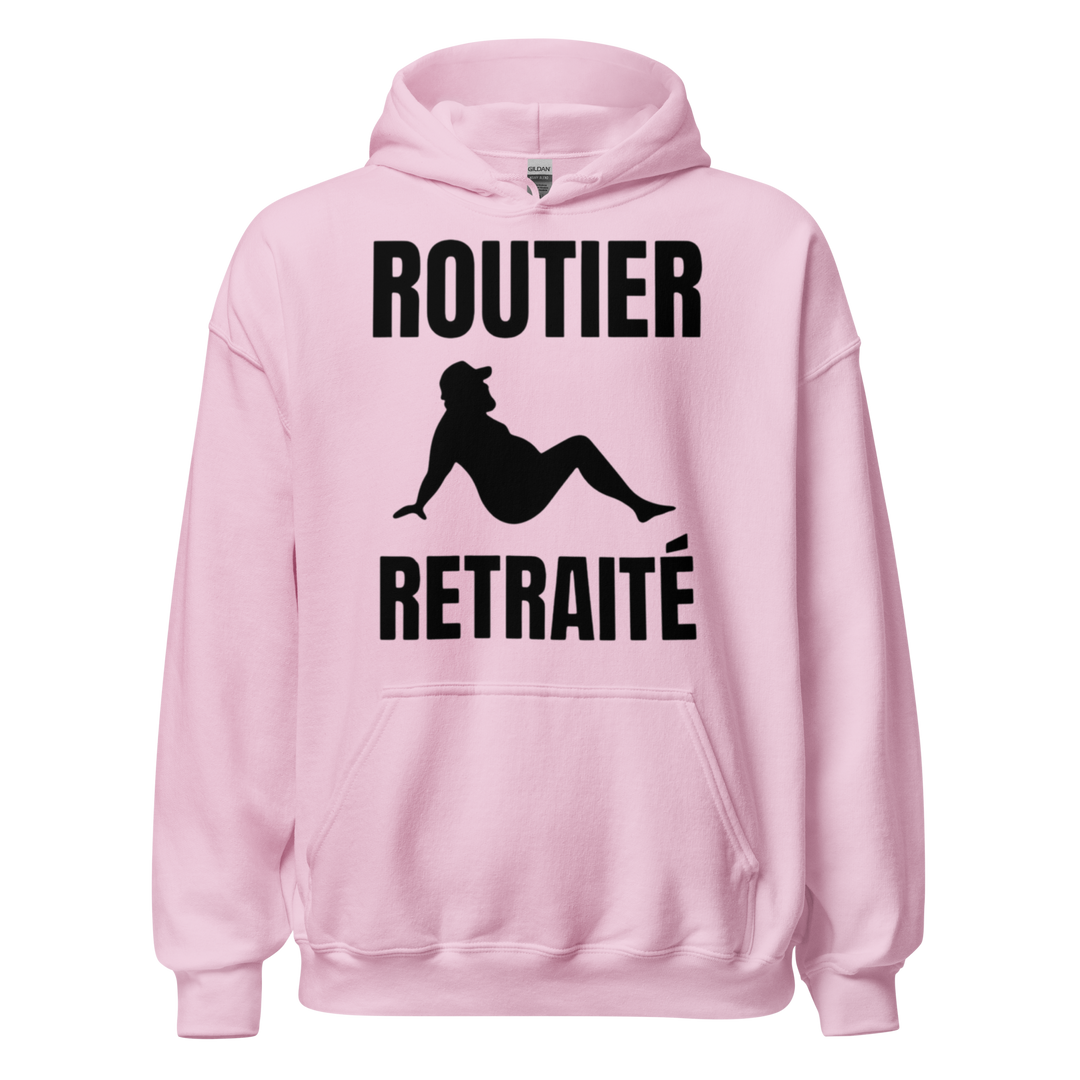SWEAT À CAPUCHE ROUTIER RETRAITE