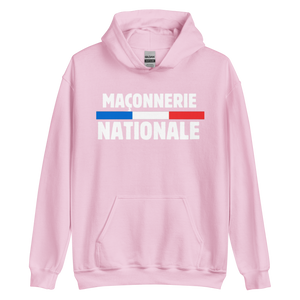 SWEAT À CAPUCHE MACONNERIE NATIONALE