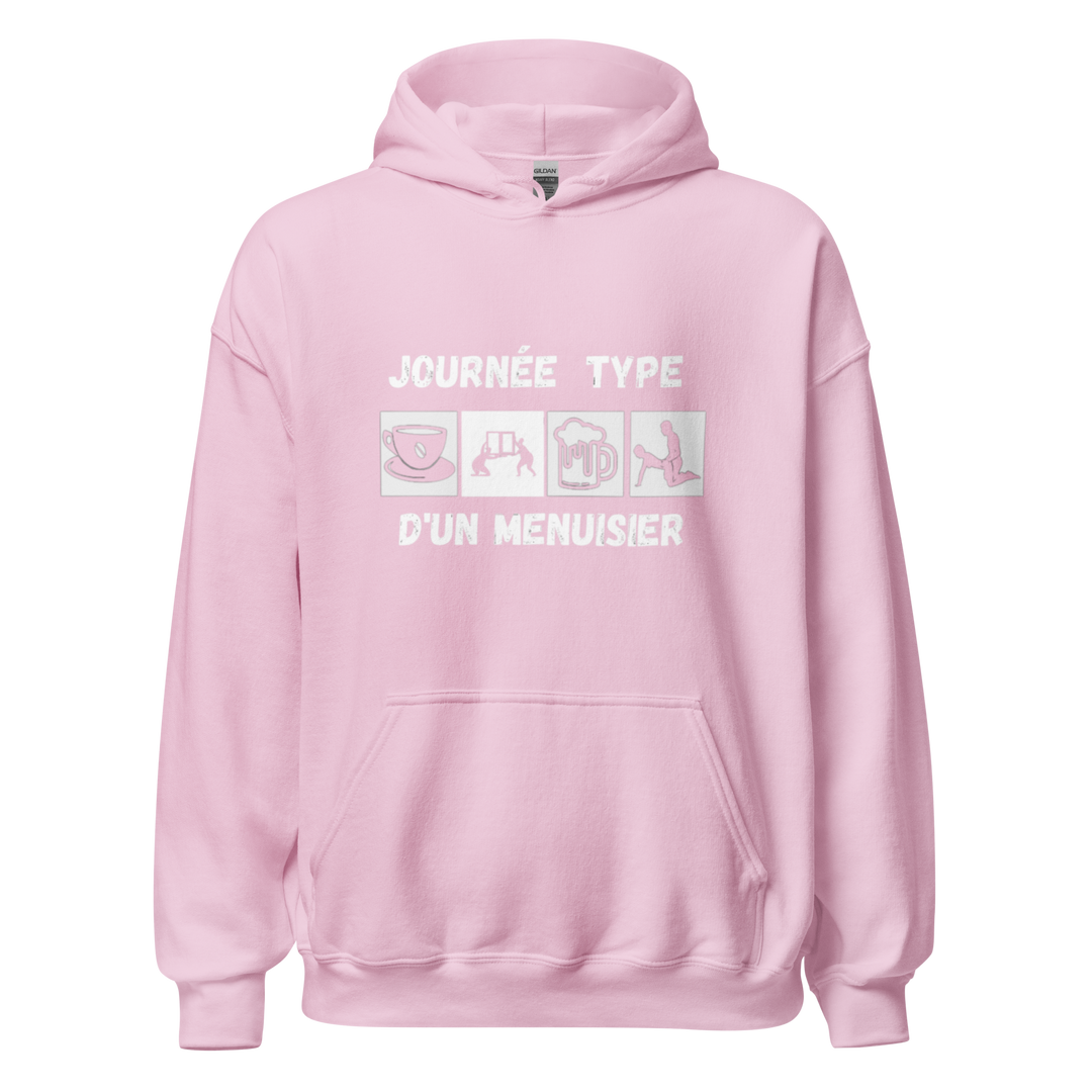 SWEAT À CAPUCHE JOURNÉE TYPE MENUISIER