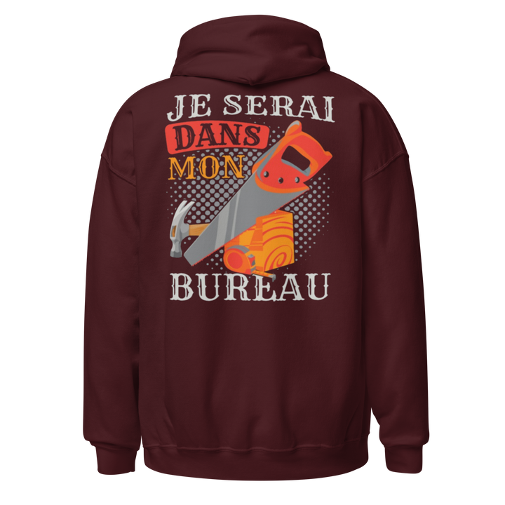 SWEAT À CAPUCHE CHARPENTIER BUREAU