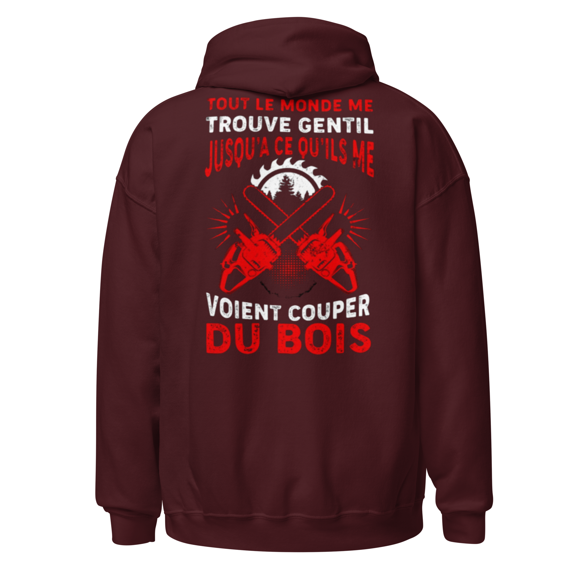 SWEAT À CAPUCHE ÉLAGUEUR