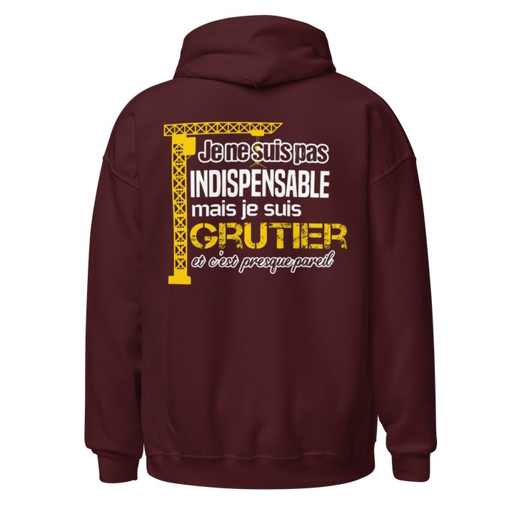 SWEAT À CAPUCHE GRUTIER