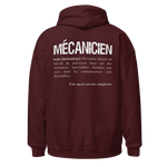 SWEAT À CAPUCHE MÉCANICIEN