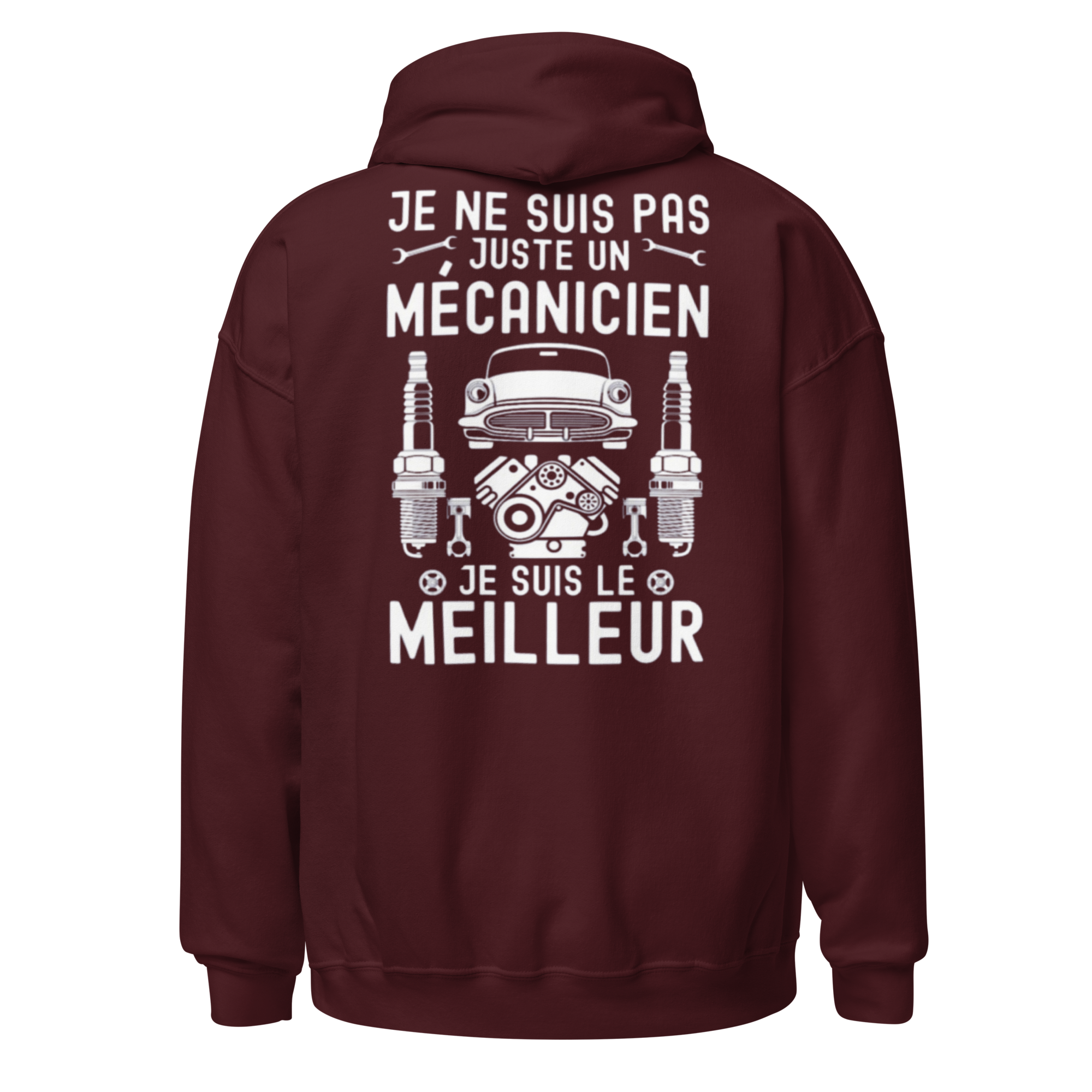 SWEAT À CAPUCHE MÉCANICIEN