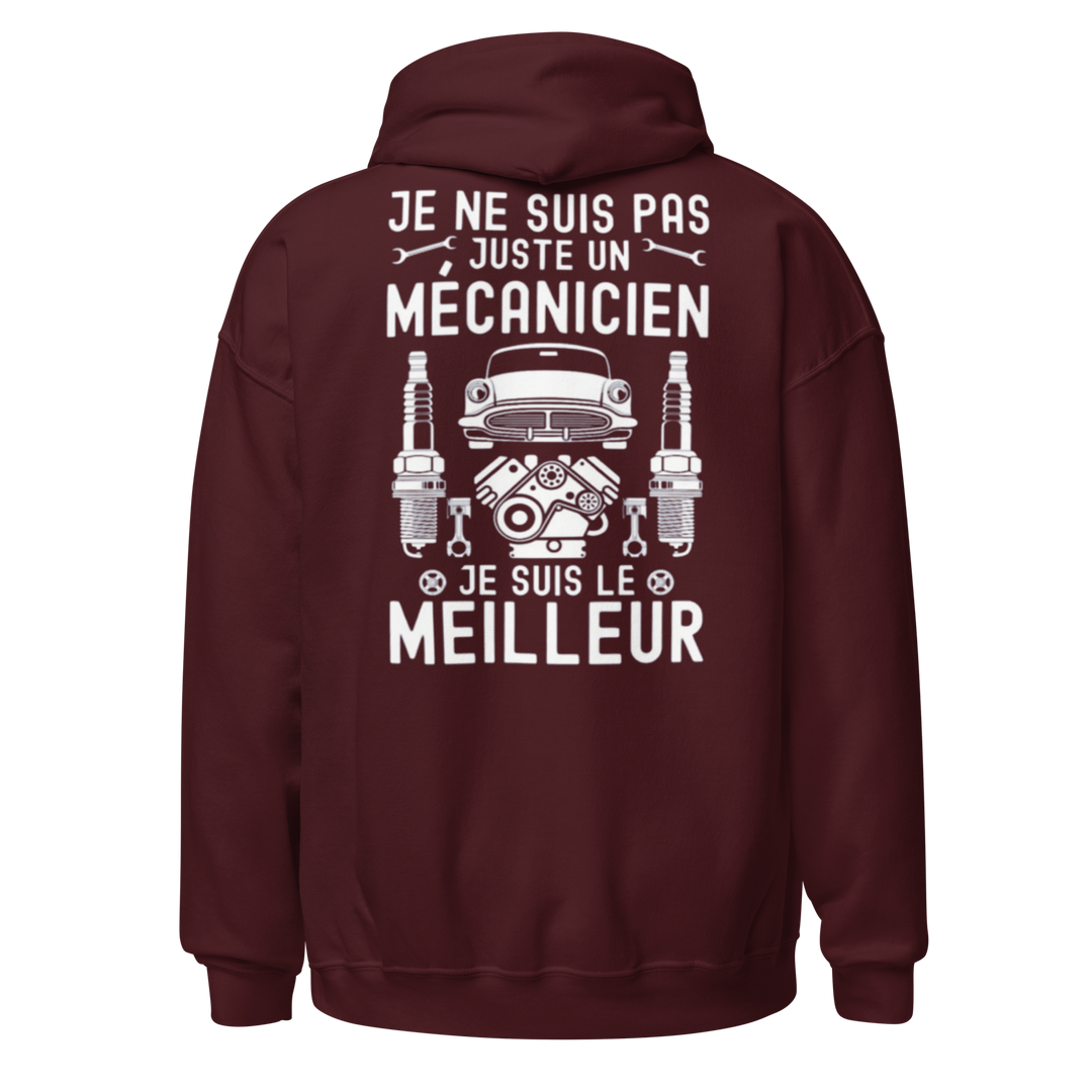 SWEAT À CAPUCHEJE SUIS LE MEILLEUR MÉCANICIEN