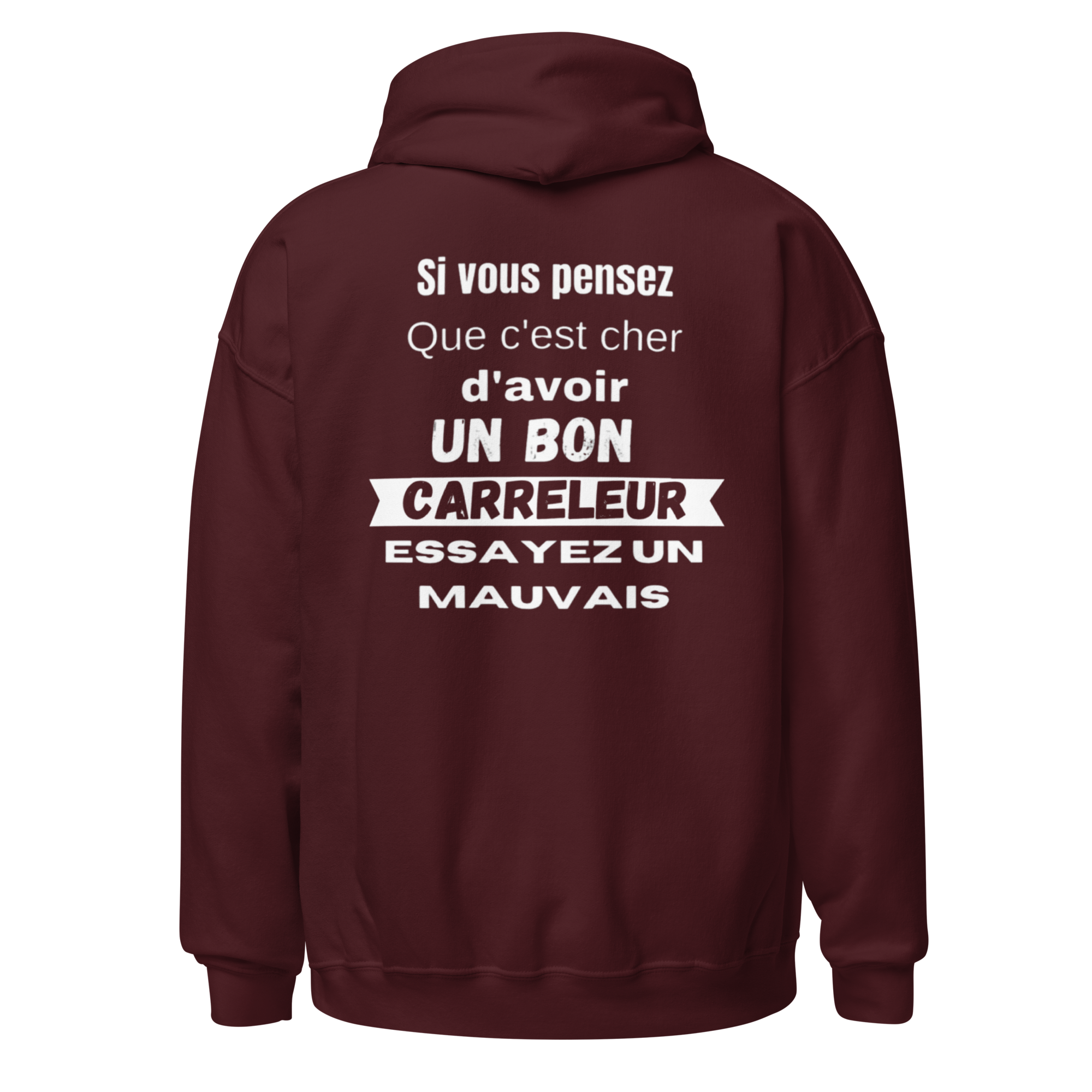 SWEAT À CAPUCHE CARRELEUR