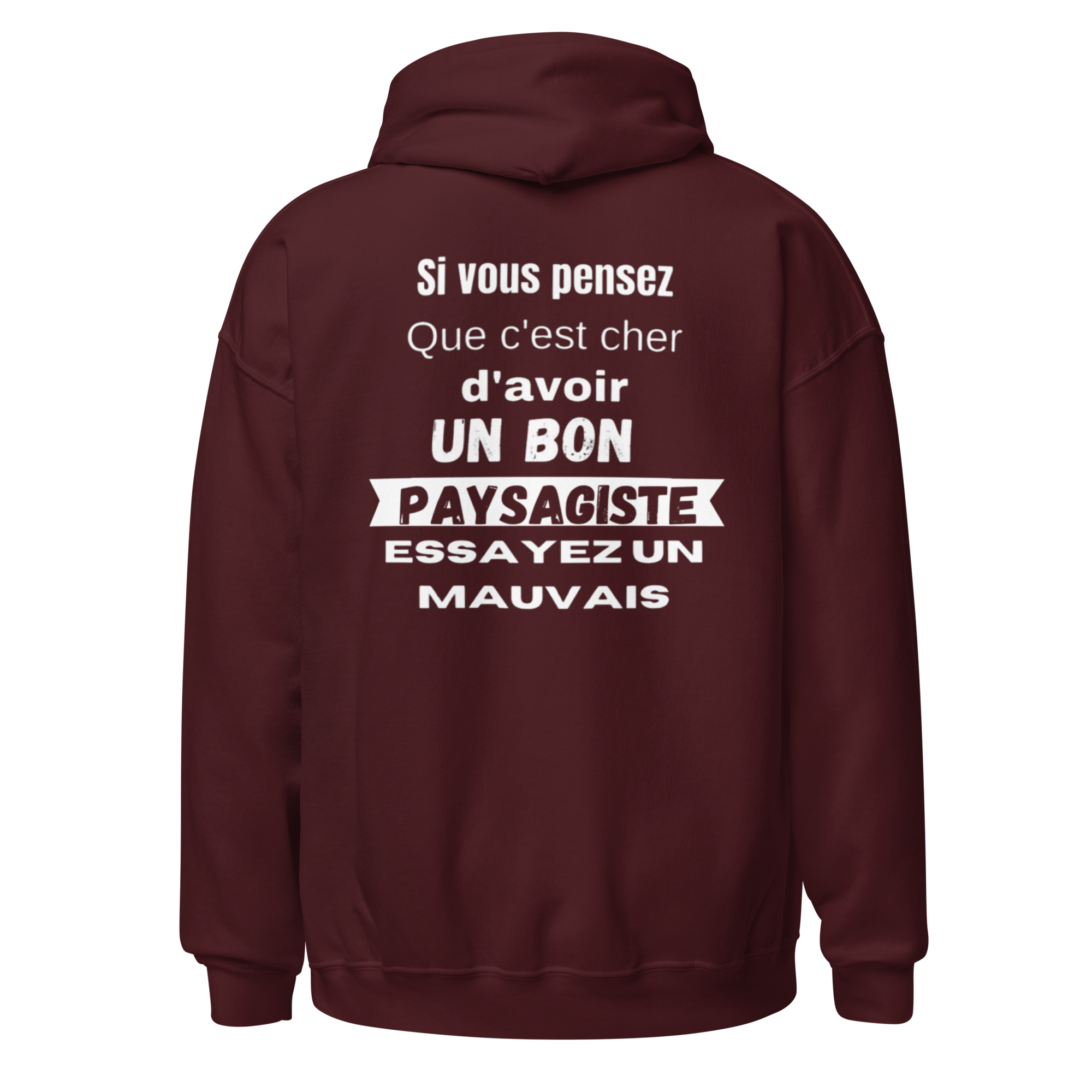 SWEAT À CAPUCHE PAYSAGISTE