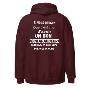 SWEAT À CAPUCHE ÉCHAFAUDEUR