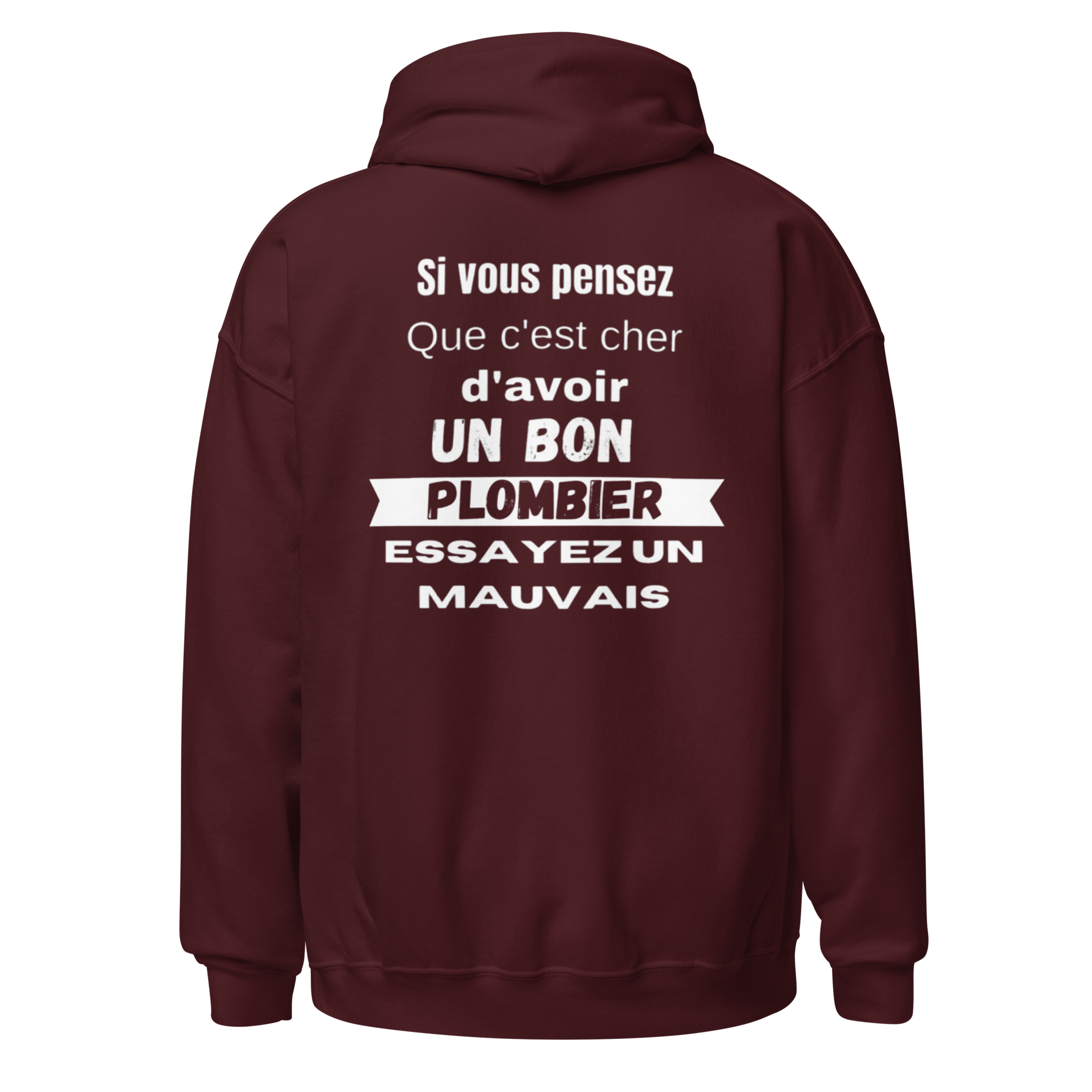 SWEAT À CAPUCHE PLOMBIER