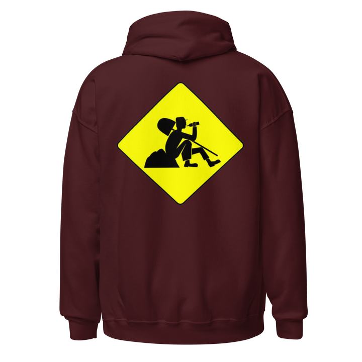 SWEAT À CAPUCHE BTP PANNEAU DOS