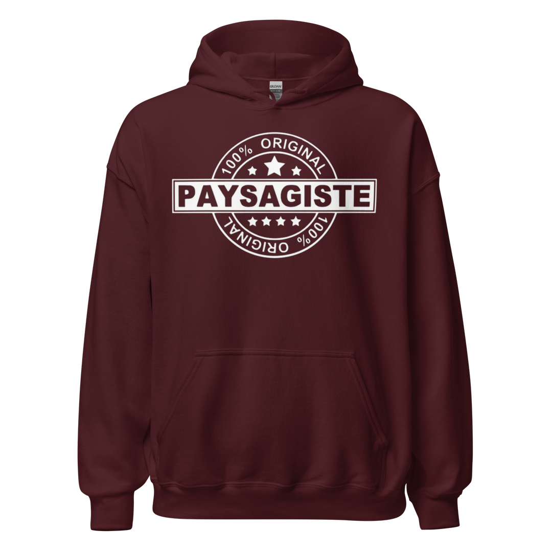 SWEAT À CAPUCHE PAYSAGISTE 100% ORIGINAL