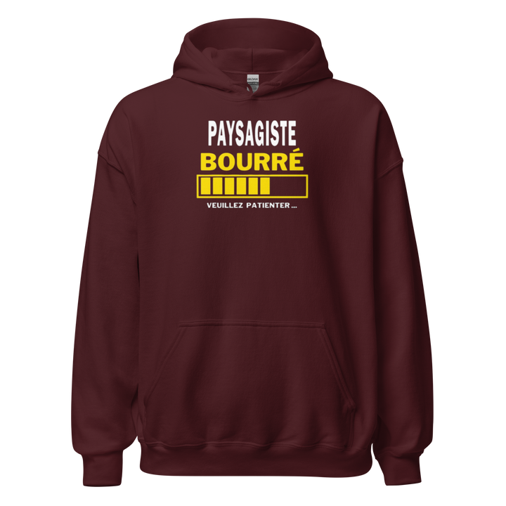 SWEAT À CAPUCHE PAYSAGISTE BOURRÉ