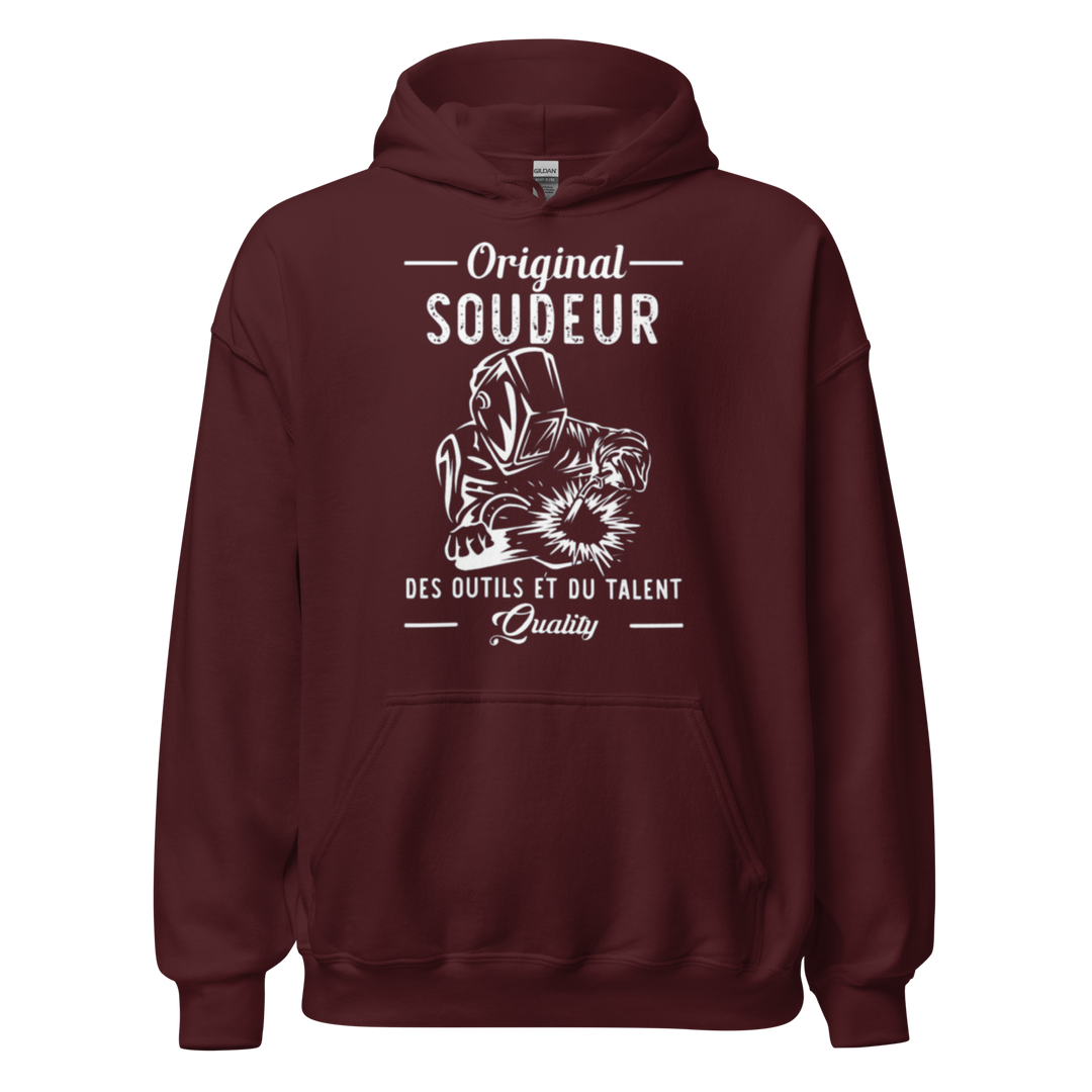 SWEAT À CAPUCHE ORIGINAL SOUDEUR