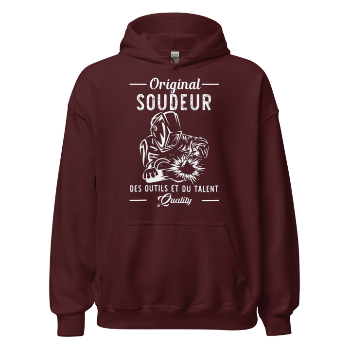 SWEAT À CAPUCHE ORIGINAL SOUDEUR