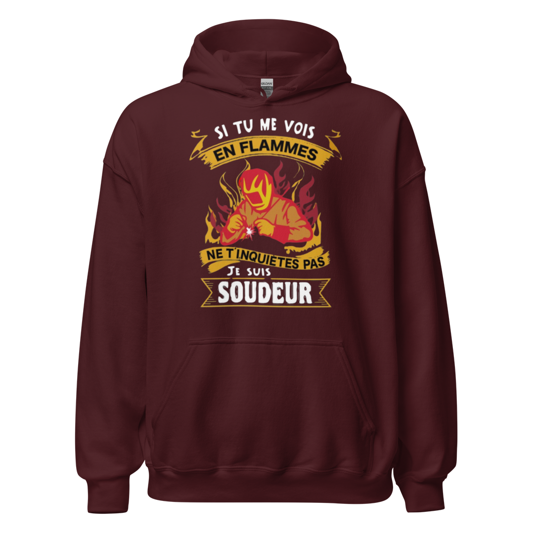 SWEAT À CAPUCHE SOUDEUR