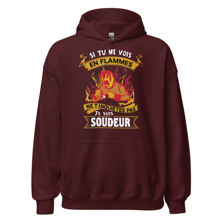 SWEAT À CAPUCHE SOUDEUR