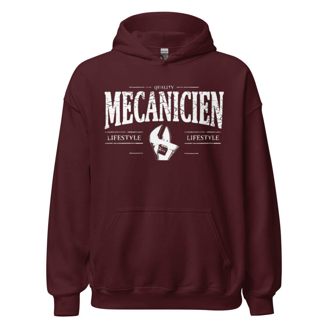 SWEAT À CAPUCHE MÉCANICIEN LIFEESTYLE
