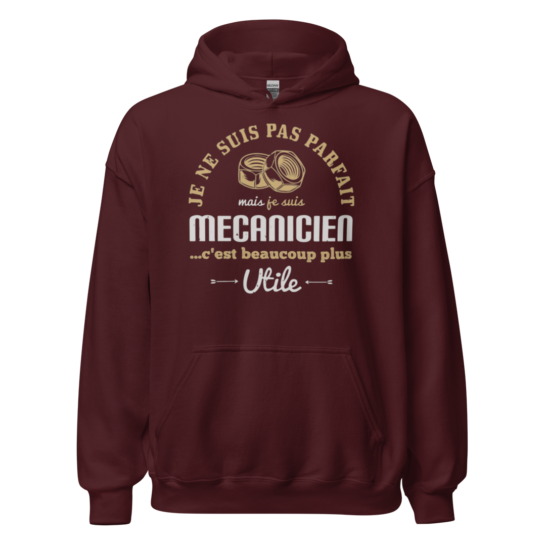 SWEAT À CAPUCHE MÉCANICIEN UTILE