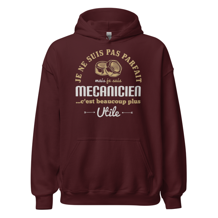 SWEAT À CAPUCHE MÉCANICIEN UTILE
