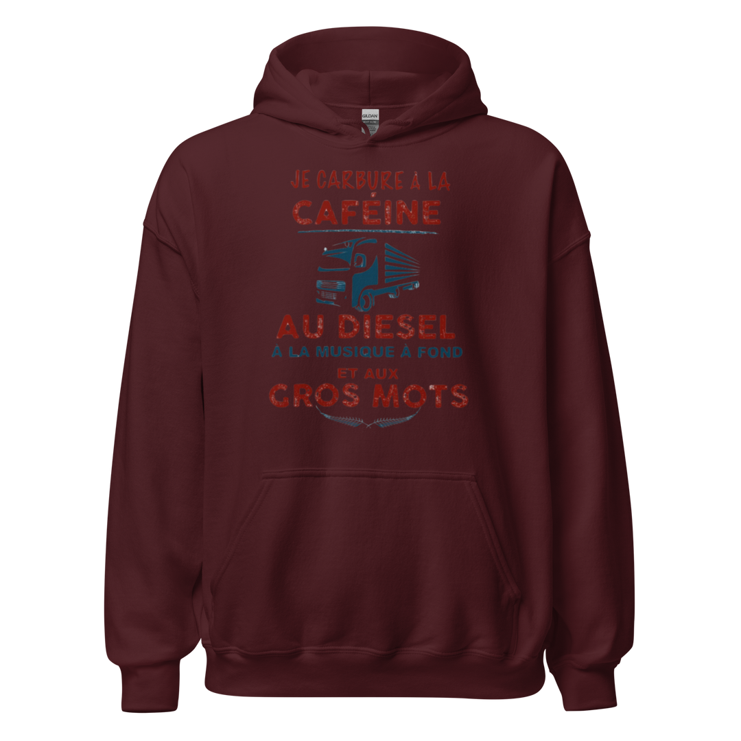 SWEAT À CAPUCHE JE CARBURE