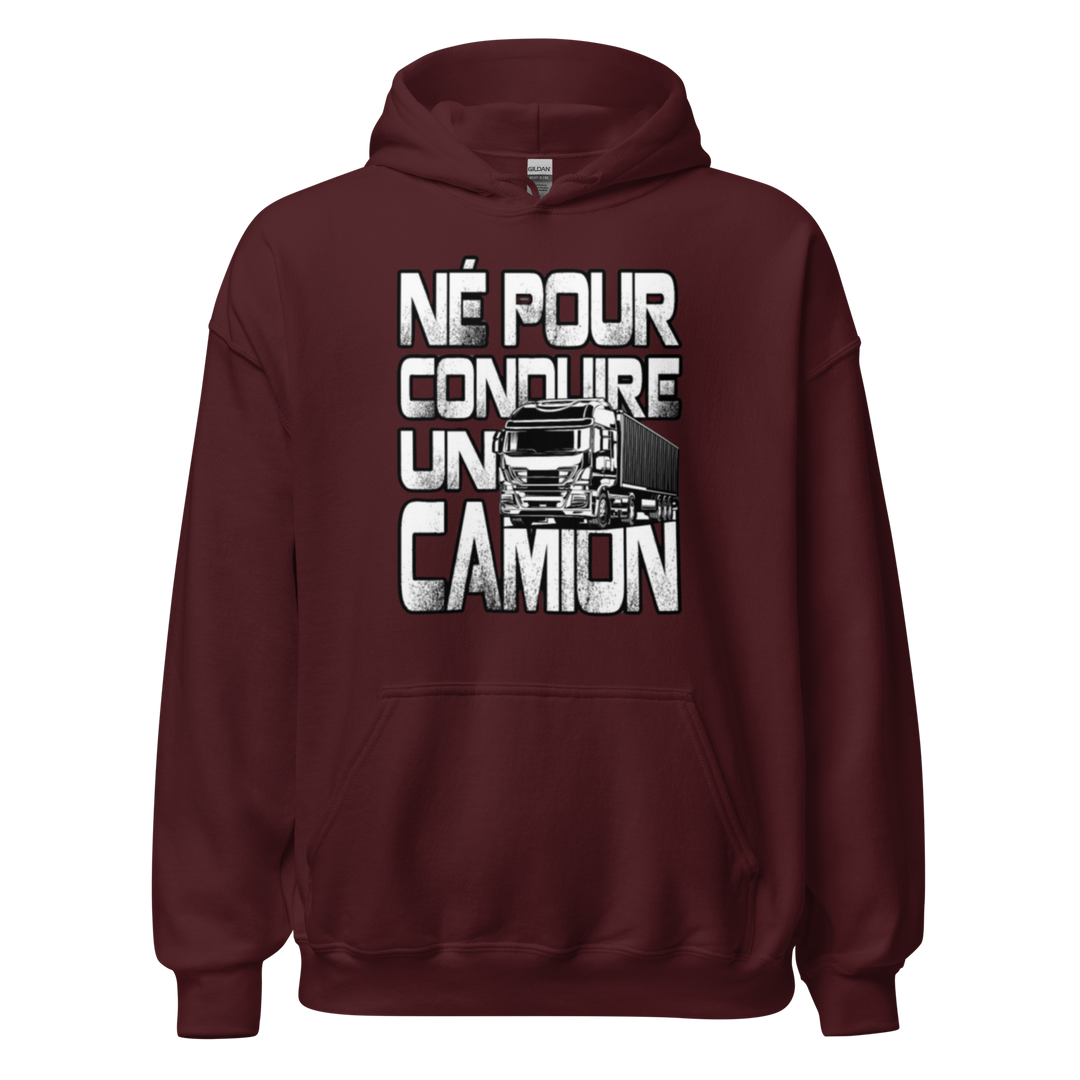 SWEAT À CAPUCHE NÉ POUR CONDUIRE