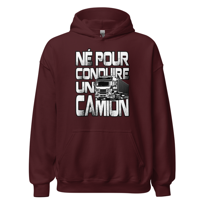 SWEAT À CAPUCHE NÉ POUR CONDUIRE