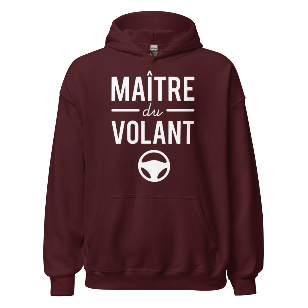 SWEAT À CAPUCHE MAÎTRE DU VOLANT