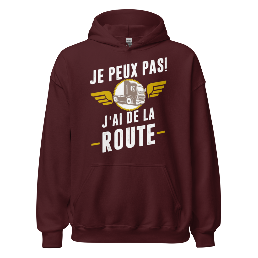 SWEAT À CAPUCHE J'AI DE LA ROUTE