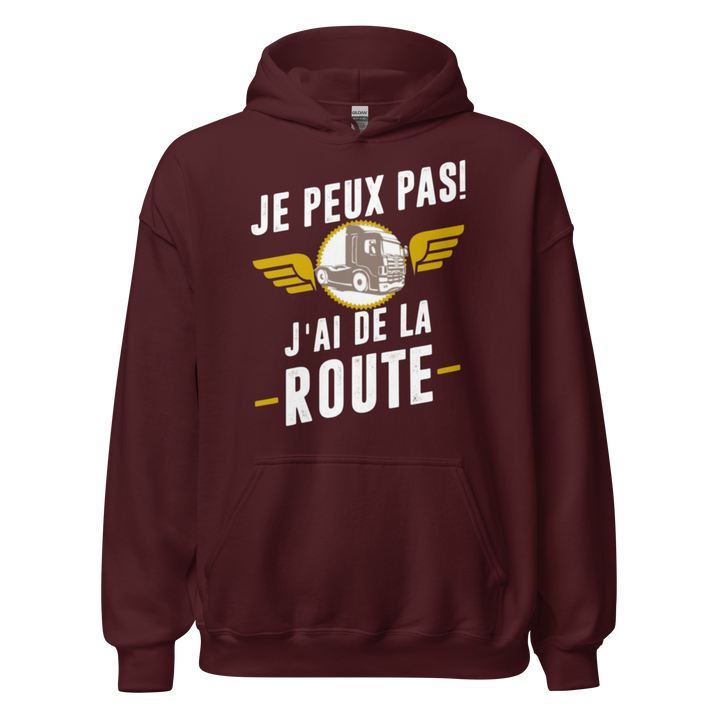 SWEAT À CAPUCHE J'AI DE LA ROUTE