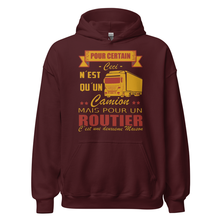 SWEAT À CAPUCHE ROUTIER