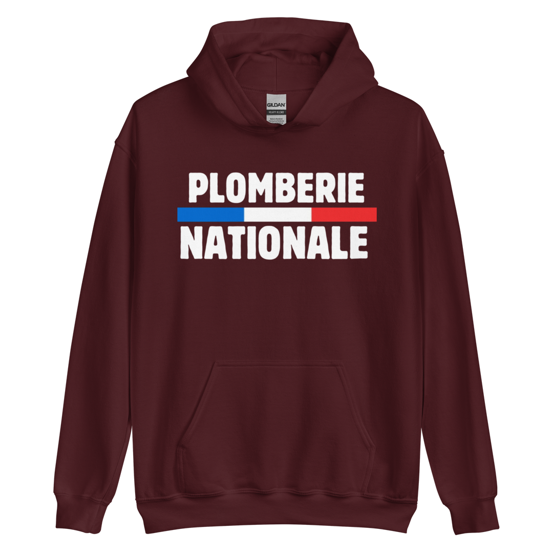 SWEAT À CAPUCHE PLOMBERIE NATIONALE