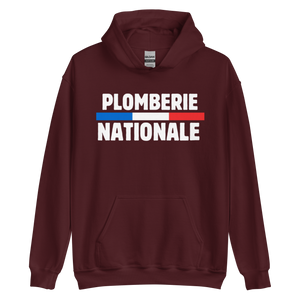 SWEAT À CAPUCHE PLOMBERIE NATIONALE