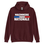 SWEAT À CAPUCHE MACONNERIE NATIONALE