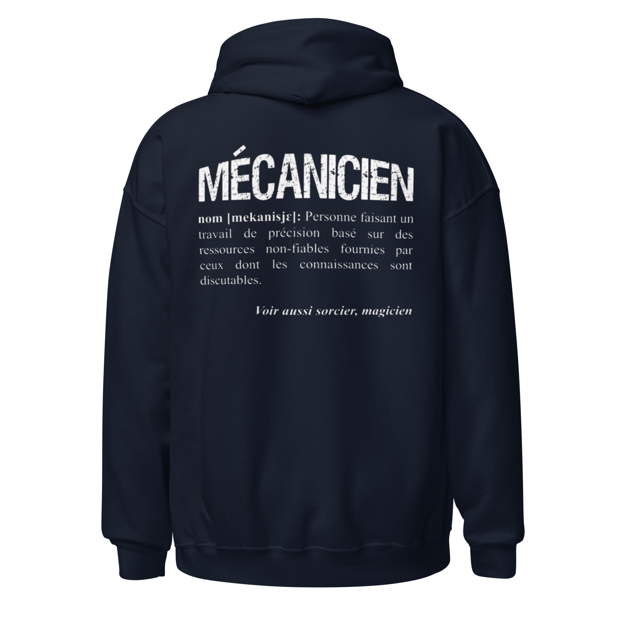 SWEAT À CAPUCHE MÉCANICIEN