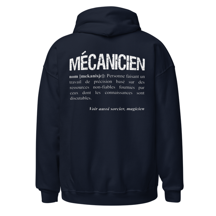 SWEAT À CAPUCHE MÉCANICIEN