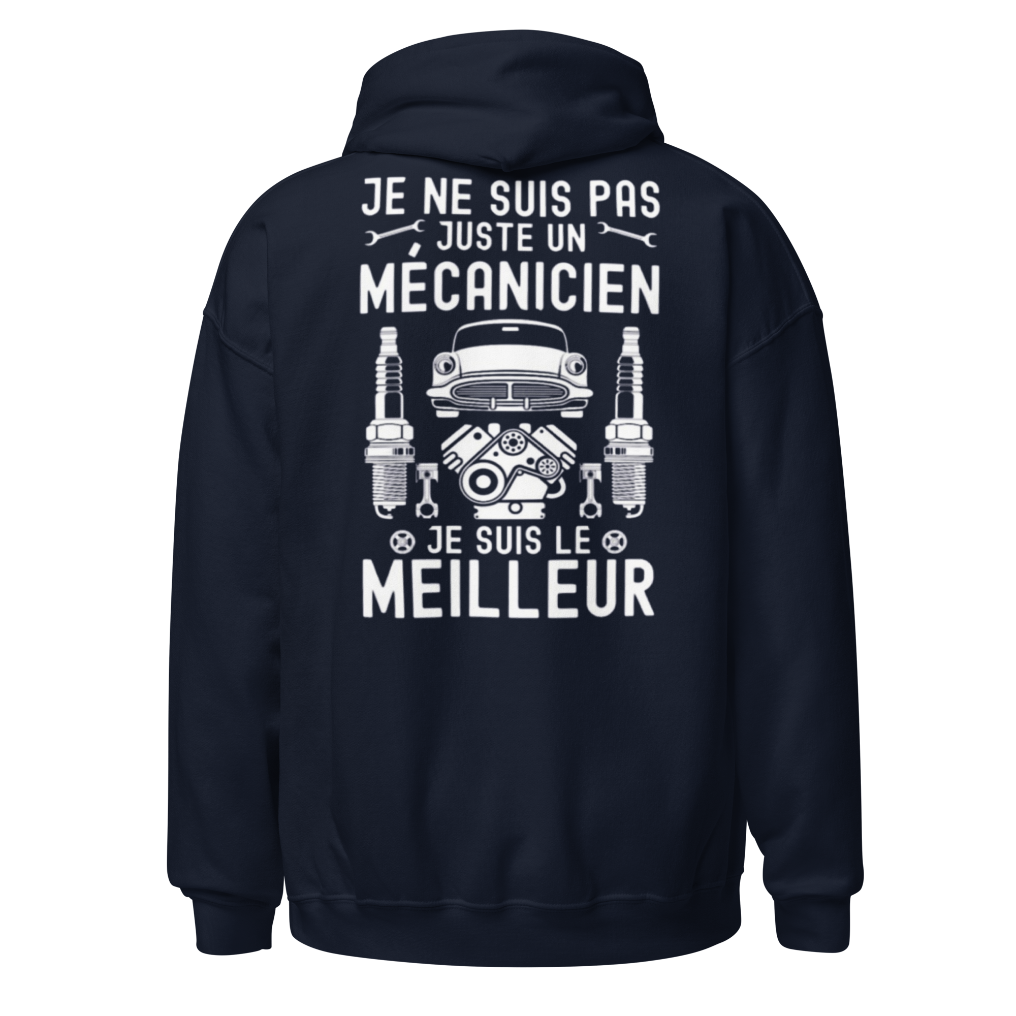 SWEAT À CAPUCHE MÉCANICIEN