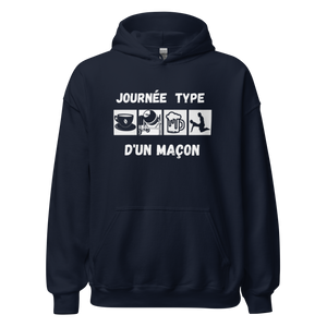 SWEAT À CAPUCHE MAÇON