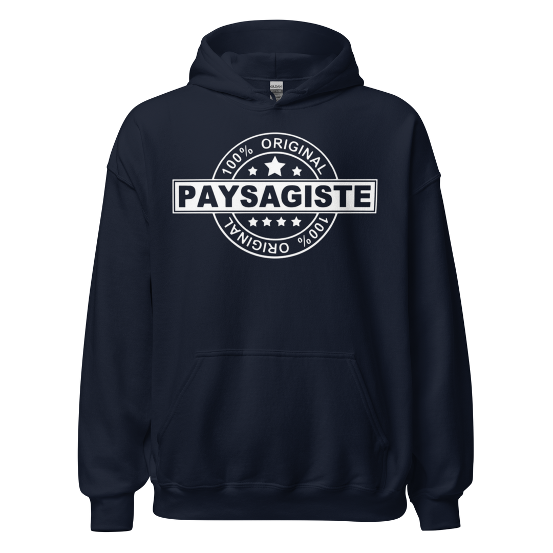 SWEAT À CAPUCHE PAYSAGISTE 100% ORIGINAL