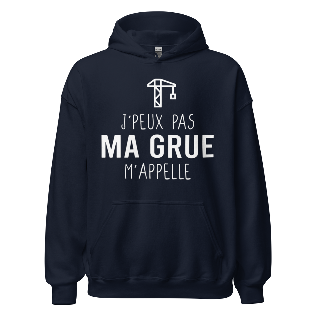 SWEAT À CAPUCHE GRUTIER JE PEUX PAS
