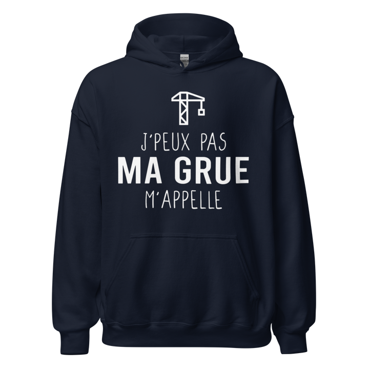 SWEAT À CAPUCHE GRUTIER JE PEUX PAS