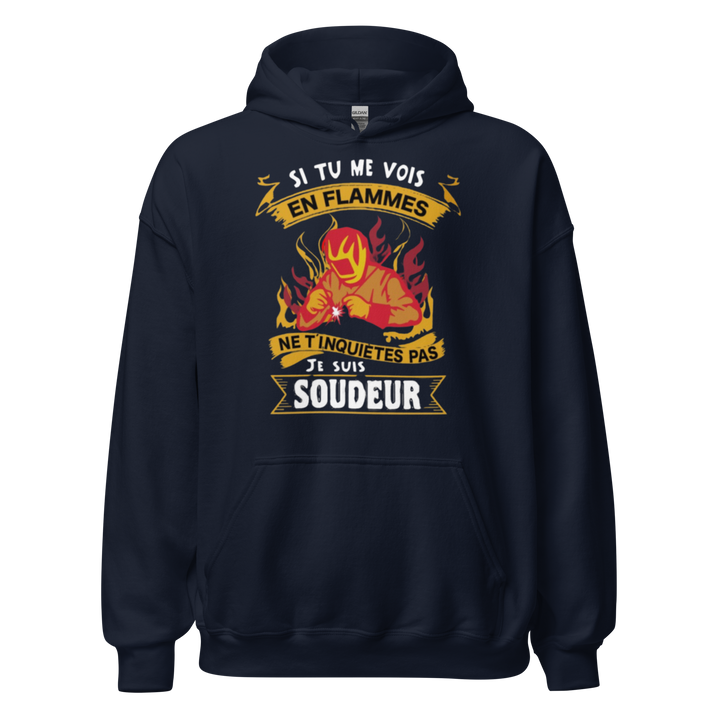 SWEAT À CAPUCHE SOUDEUR