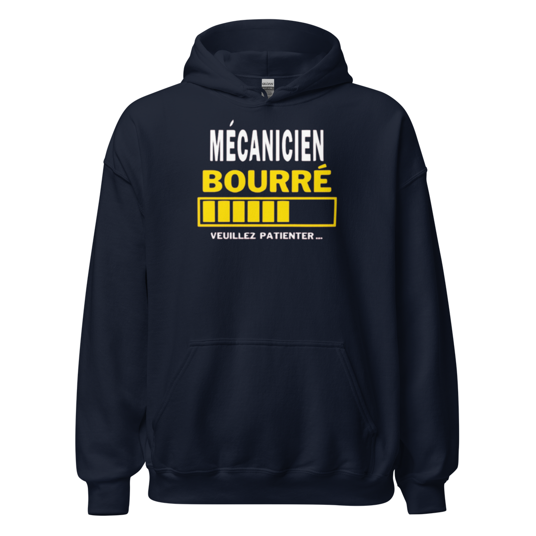 SWEAT À CAPUCHE MÉCANICIEN BOURRÉ