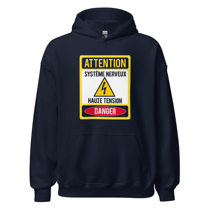 SWEAT À CAPUCHE ÉLECTRICIEN SOUS HAUTE TENSION