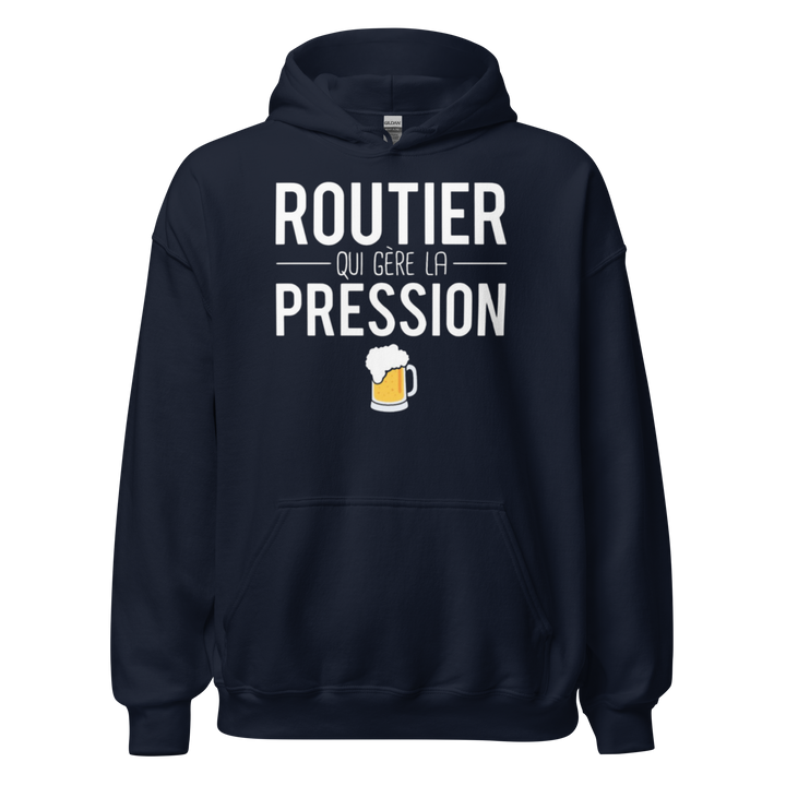 SWEAT À CAPUCHE ROUTIER SOUS PRESSION