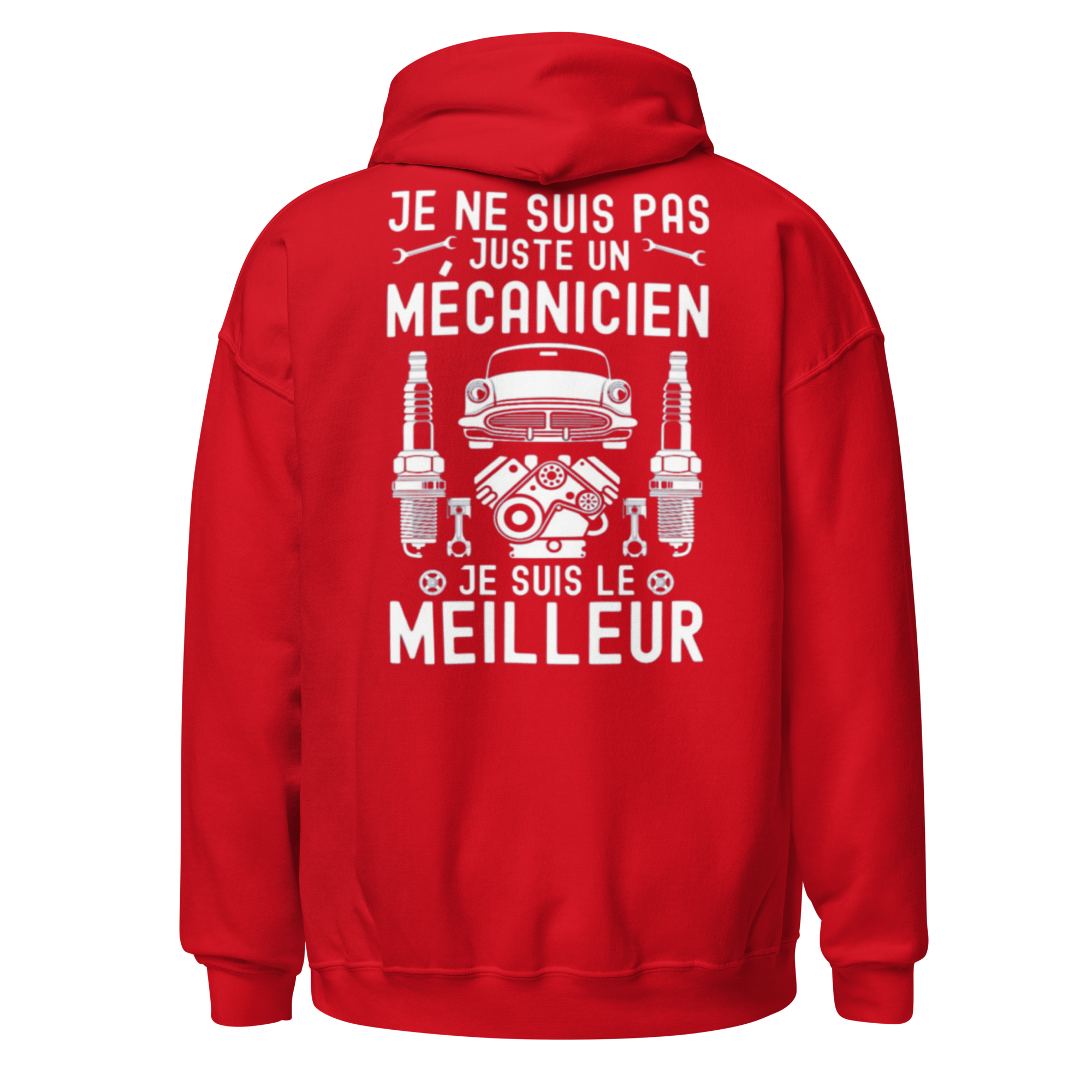 SWEAT À CAPUCHE MÉCANICIEN